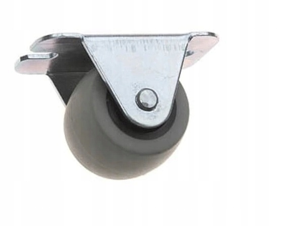

Rolka kółko meblowe 33 mm płytka stałe