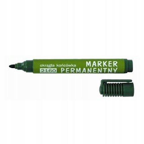 

Marker Pisak Permanentny Zielony Gruby