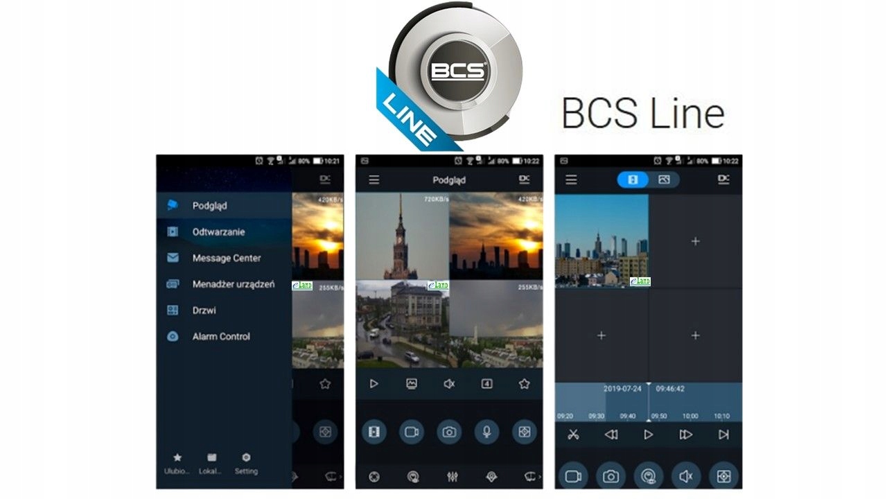 Rejestrator IP BCS-L-NVR0801-4KE-8P / 8kanałów PoE Maksymalna liczba obsługiwanych dysków 1