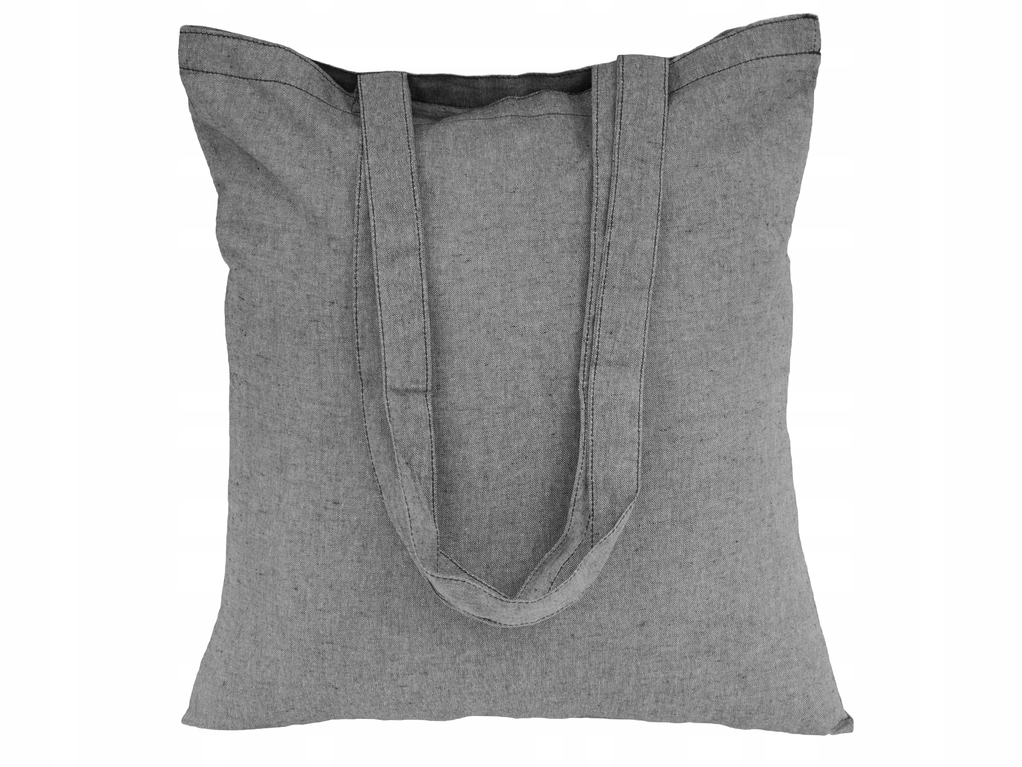 Сумка хлопковая Сумка Эко 38x42 Черный меланж