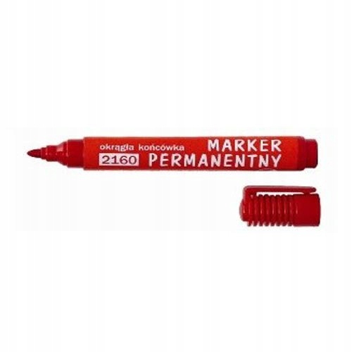 

Marker Pisak Permanentny Czerwony Gruby