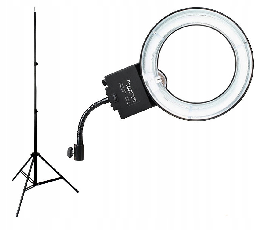 

Lampa pierścieniowa Ring NG-40C 40W Statyw 230cm