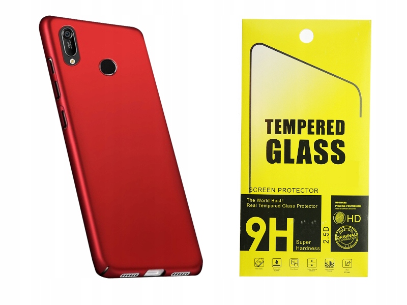 

Etui Ultra Slim Silky Touch Huawei Y6 2019 +szkło