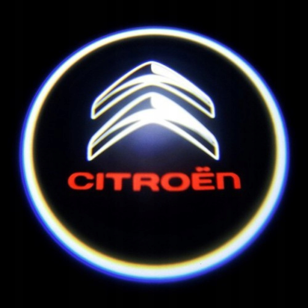 LED LOGO PROJEKTOR CITROEN C2 C3 C4 C5 C6 C8 DS3 Marka bez marki