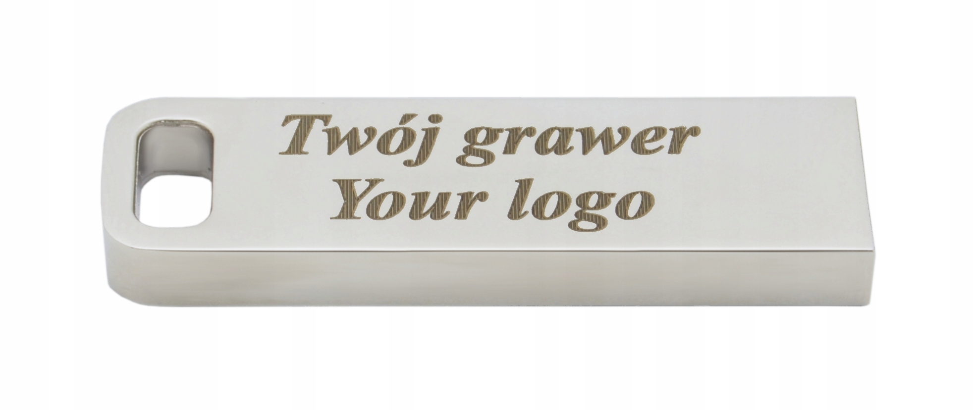 

metalowy pendrive Usb 4 Gb na prezent z grawerem