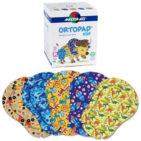 

Ortopad Boy Regular Chłopcy Plastry na oko x 50
