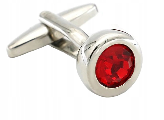 

Zestaw Spinki do mankietów pudełko Kryształki