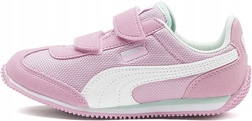 Кроссовки PUMA WHIRLWIND MESH V PS runner липучке роз 34