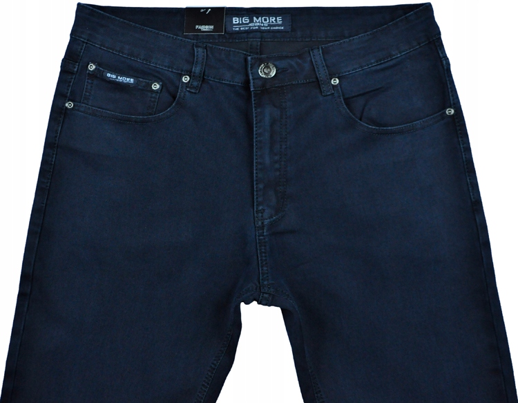 Spodnie męskie jeans Big More 629 grafit L30 pas 94 cm 37/30 Model 629