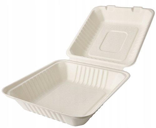 

Pojemnik obiadowy menubox z trzciny cukrowej 10szt