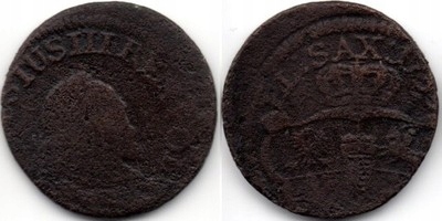 6012. AUGUST III SAS (1733-1763) GROSZ