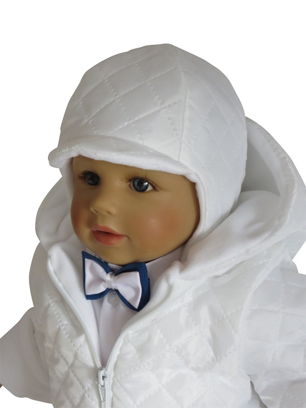 

Czapka Do Chrztu Ubranka Chrzest Czapeczka R74