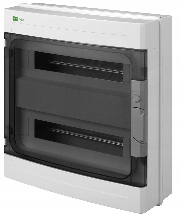 Epn .1962-01 Rozvaděč Ep-lux Plus Rn 2x18 Pe+n Ip 65 kouřový