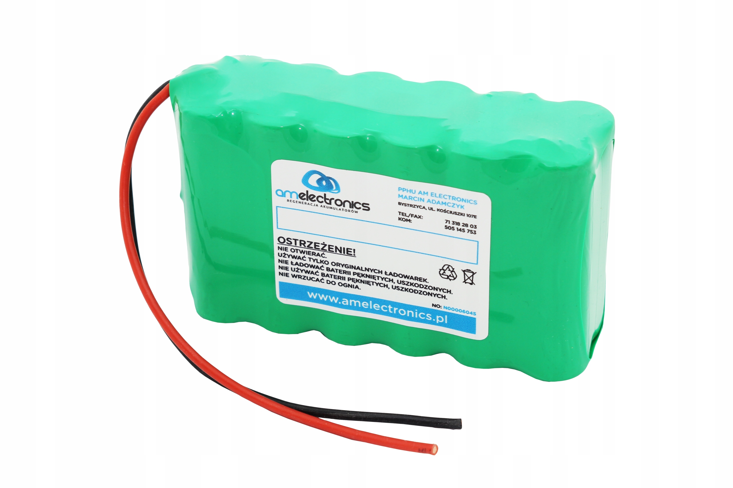 

Akumulator Pakiet 21,6V 5800mAh 6S2P 15A Bms