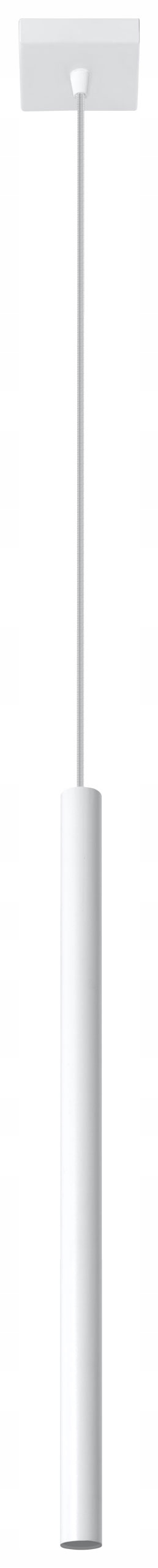 

Lampa Wisząca Zwis Pastelo 1 Biały Sollux Led