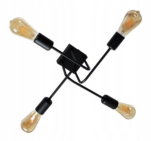 

Lampa Nowoczesna Plafon Styl Loft Edison Pająk
