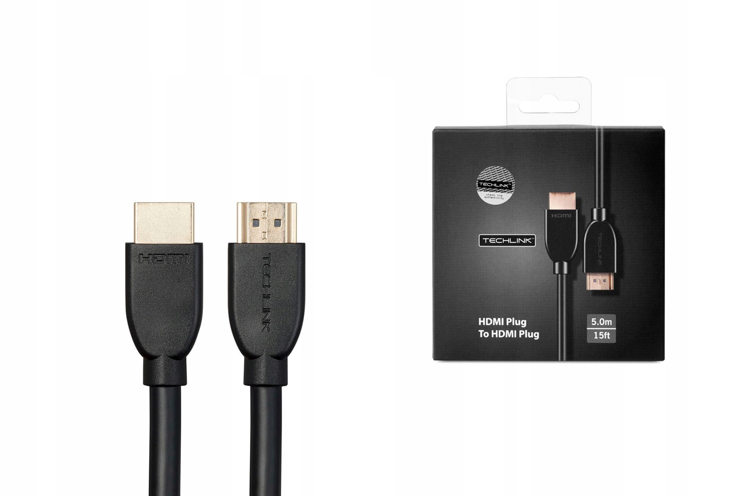 

Markowy Kabel Hdmi-hdmi 5m Techlink 103205 5metów