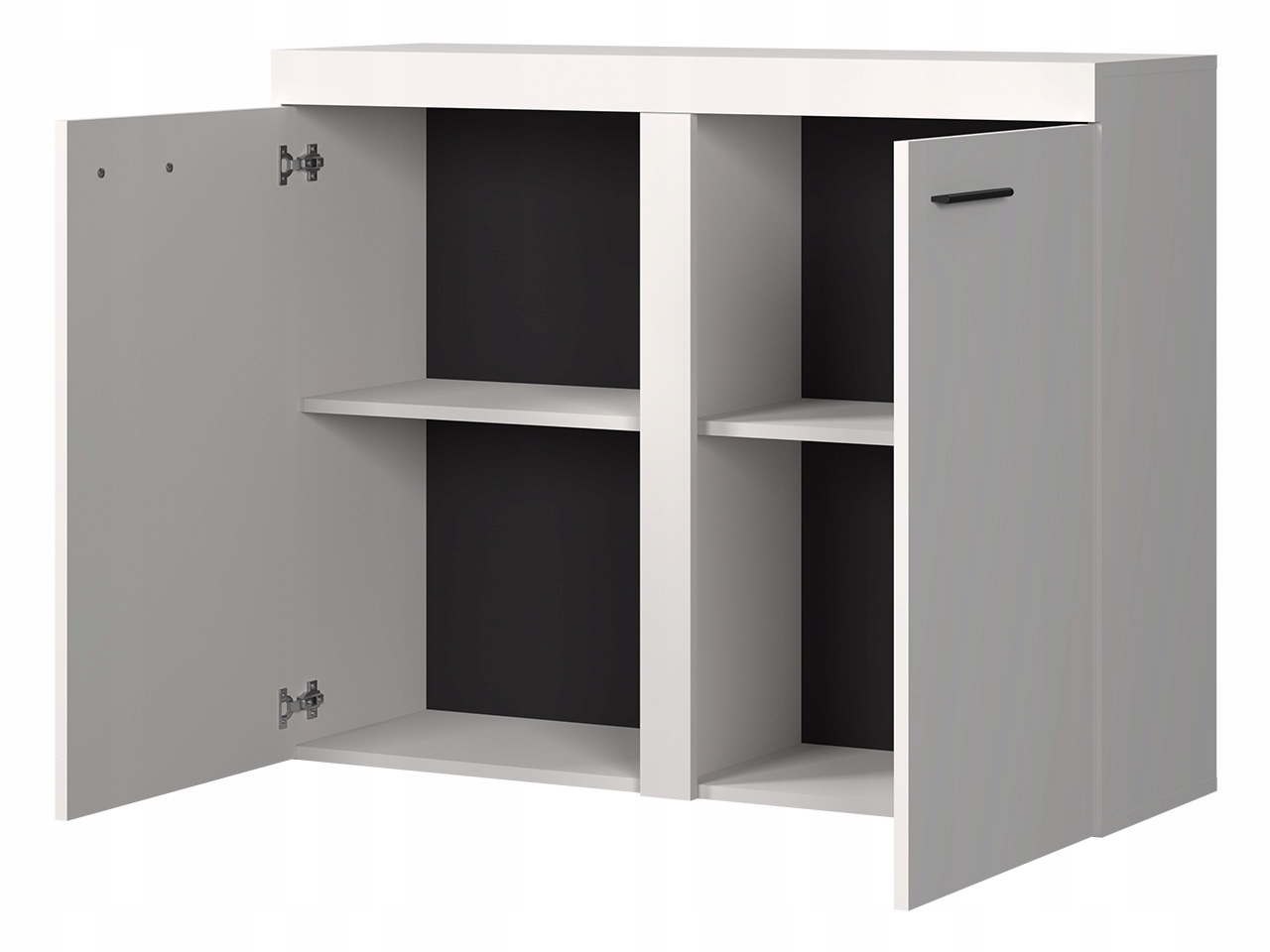 KOMODA do salonu RUMBA L 2F - kolor Dąb Sonoma Marka Mirjan