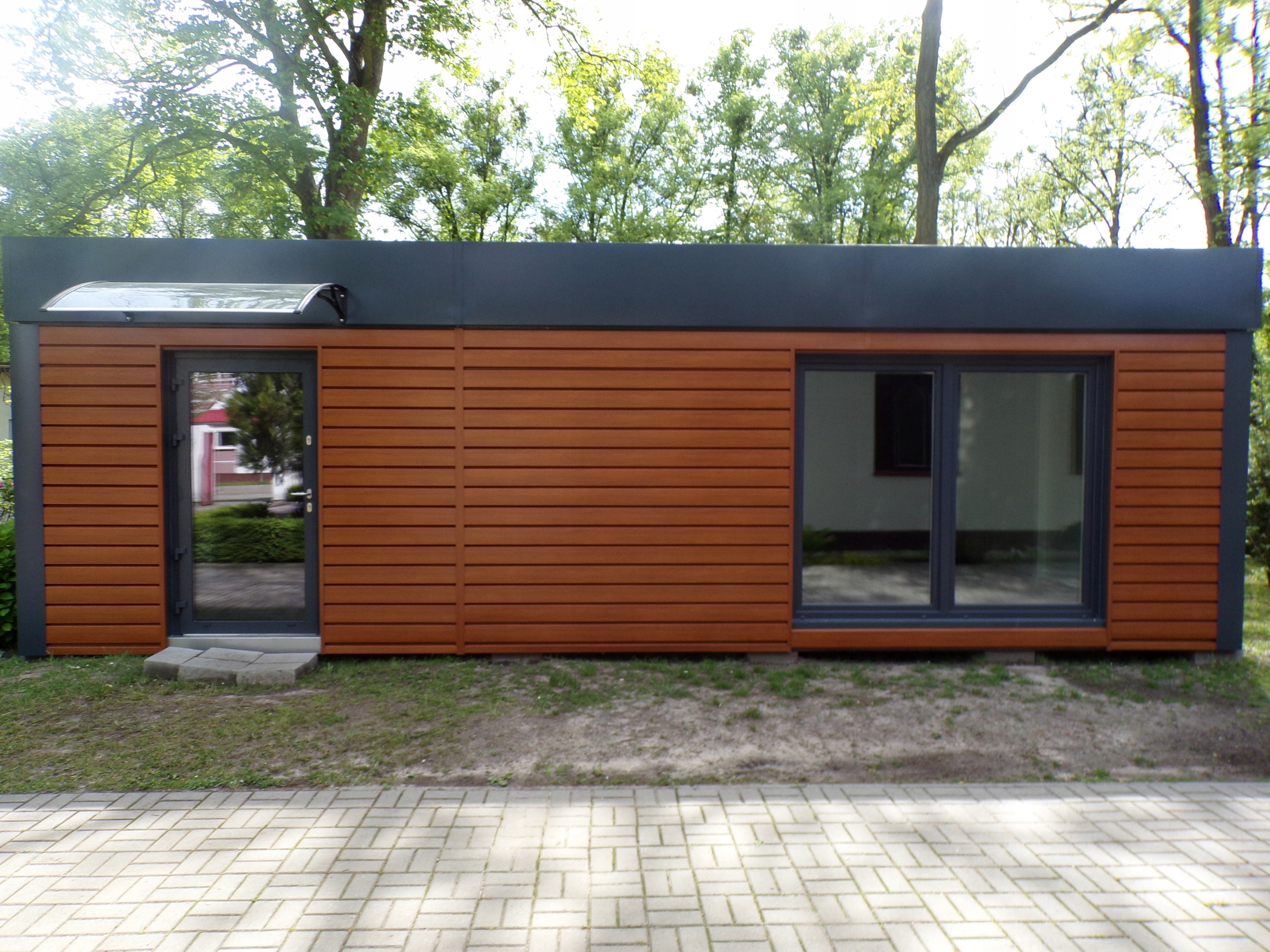 Pawilon handlowy usługowy biurowy 45m2 Długość 9 m