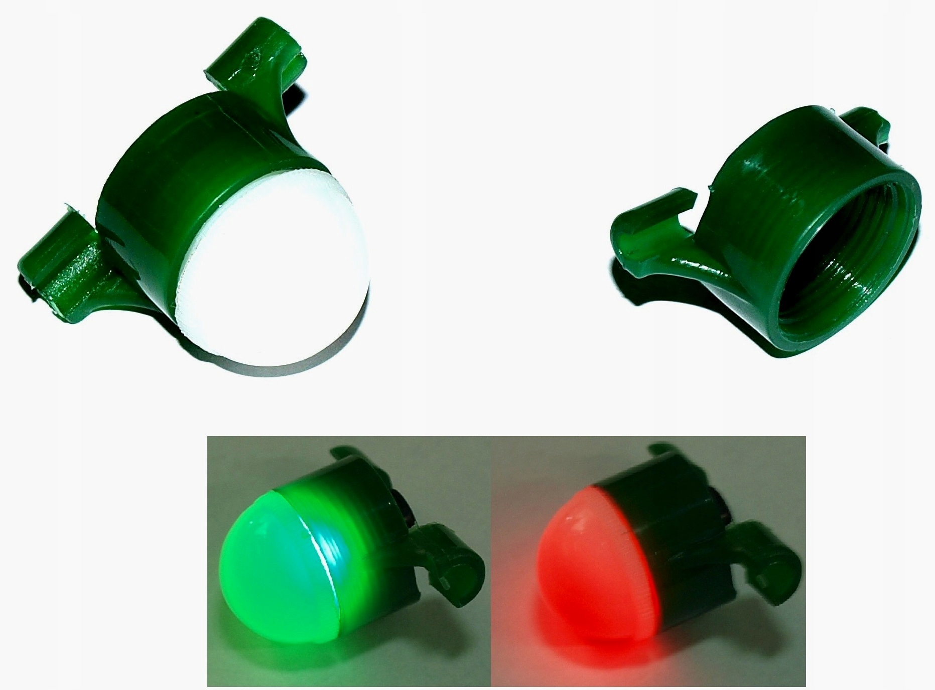 2x SYGNALIZATOR DRGAJĄCĄ SZCZYTÓWKĘ WĘDKĘ DIOD LED Marka FL