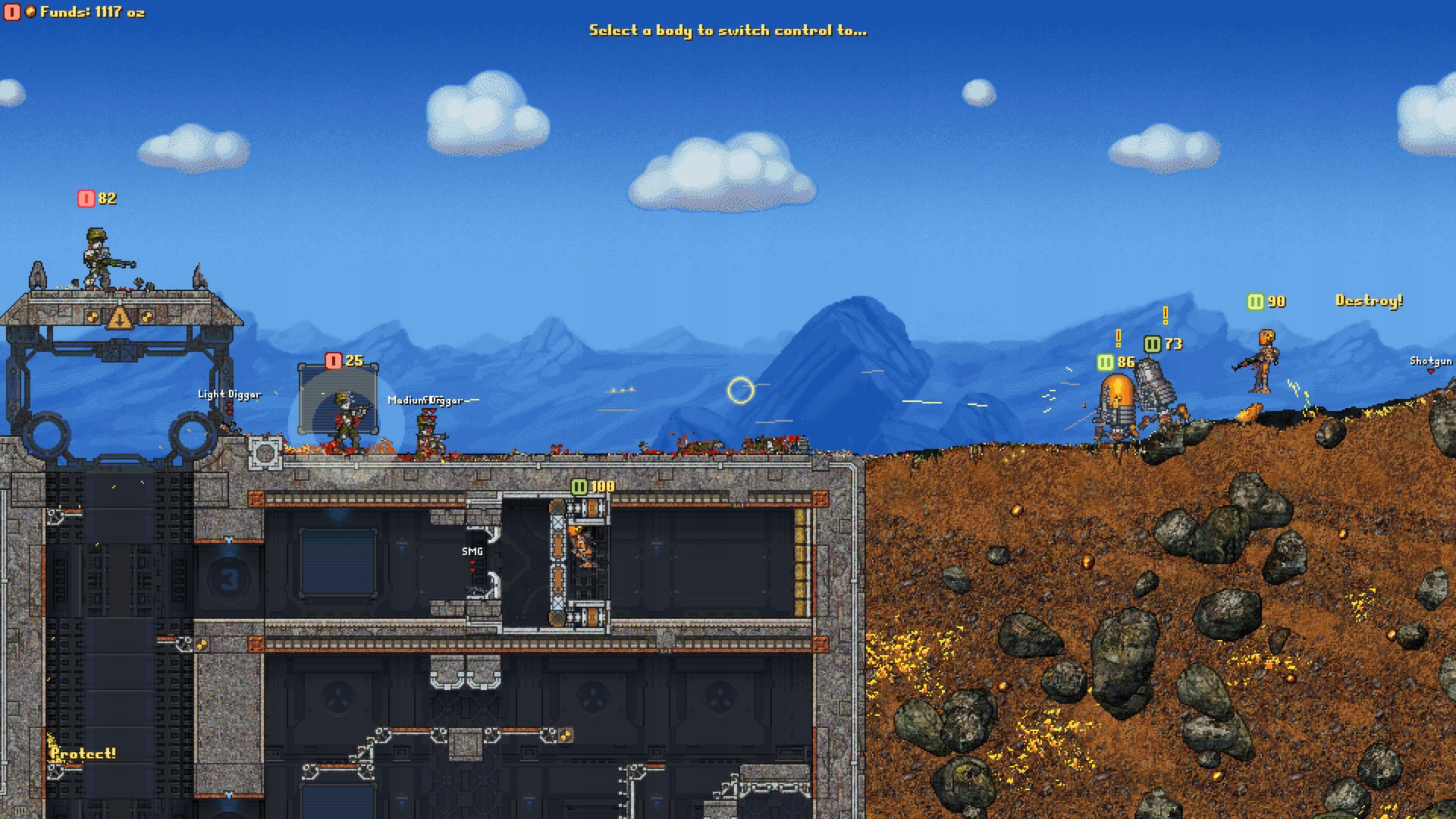 Cortex Command STEAM KEY Tematyka gry akcji