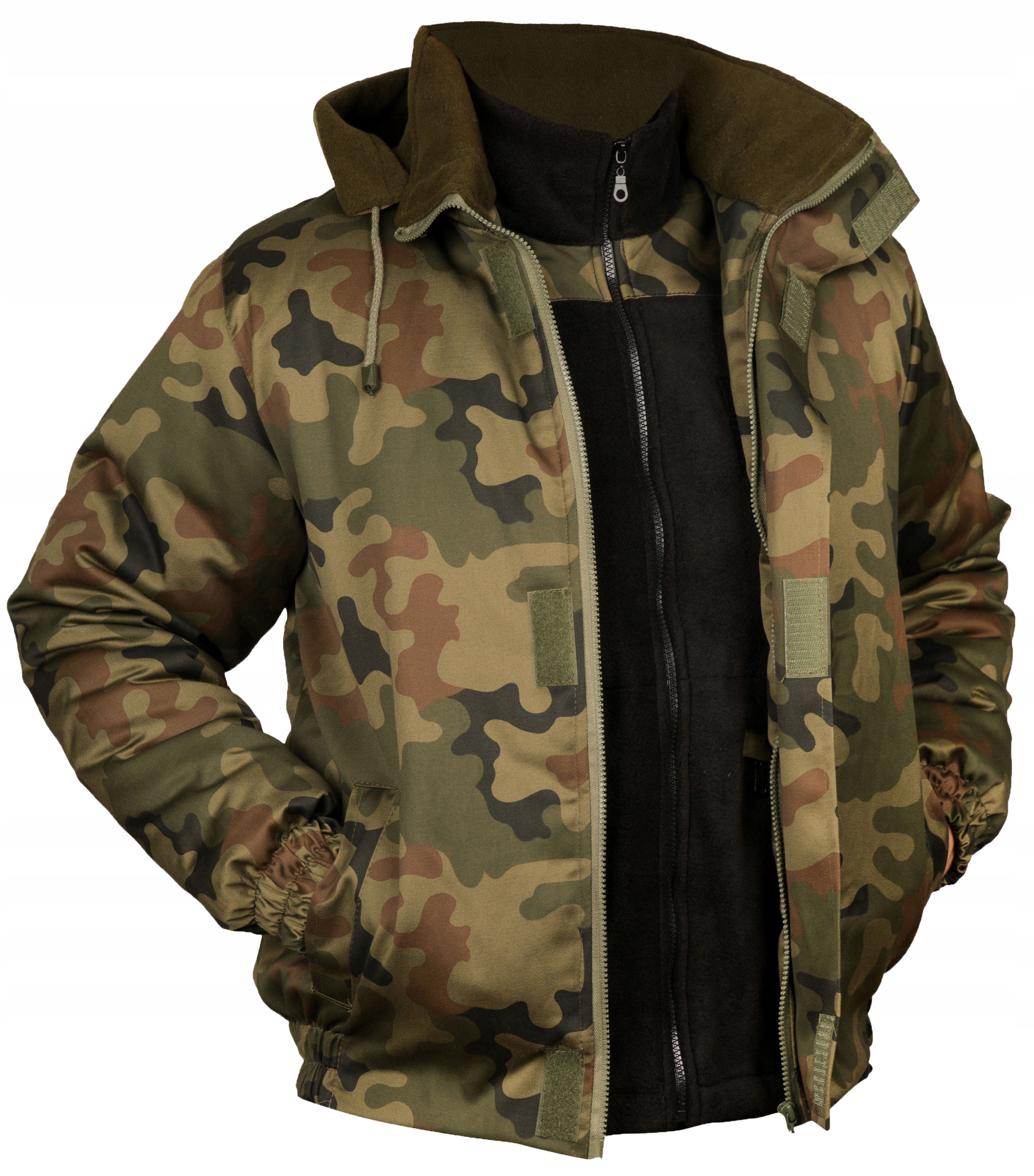 Kurtka wojskowa zimowa MORO Wz93 Mundurowa r. XXL Kaptur z kapturem