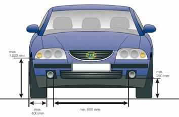 ŚWIATŁA DO JAZDY DZIENNEJ LED DZIENNE OKRĄGŁE Numer katalogowy części DRLA