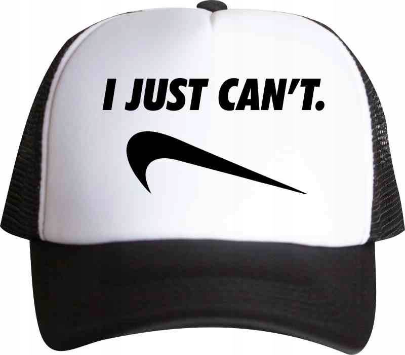 

I just can't ,czapka z daszkiem trucker