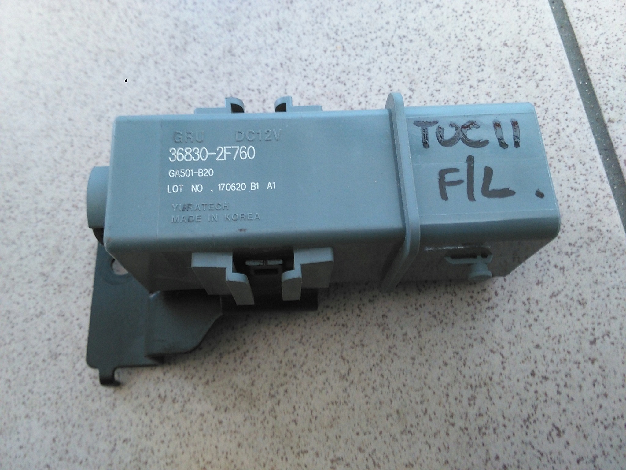 36830-2F760 - HYUNDAI SANTA FE III 2017 2.2 CRDI РЕЛЕ СВІЧОК