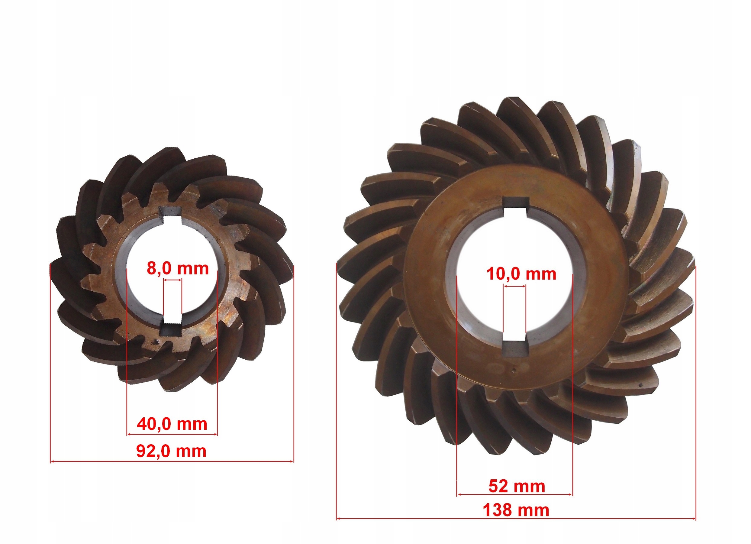 61-62-RZ-3 - Шестерни для редуктора газонокосилки RZ-3