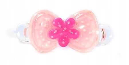 

Wyjątkowe Mini Kokardki Spinki Jasny Róż _________