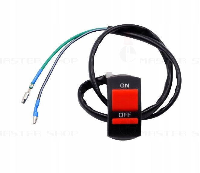PRZEŁĄCZNIK WŁĄCZNIK MOTOCYKLOWY ŚWIATEŁ ZAPŁONU DO MOTOCYKLA ON/OFF Numer katalogowy części 01251E522