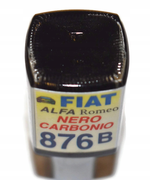 FIAT 876B NERO CARBONIO LAKIER ZAPRAWKA DO RYS ARA 10 ML 5906379516034 ...