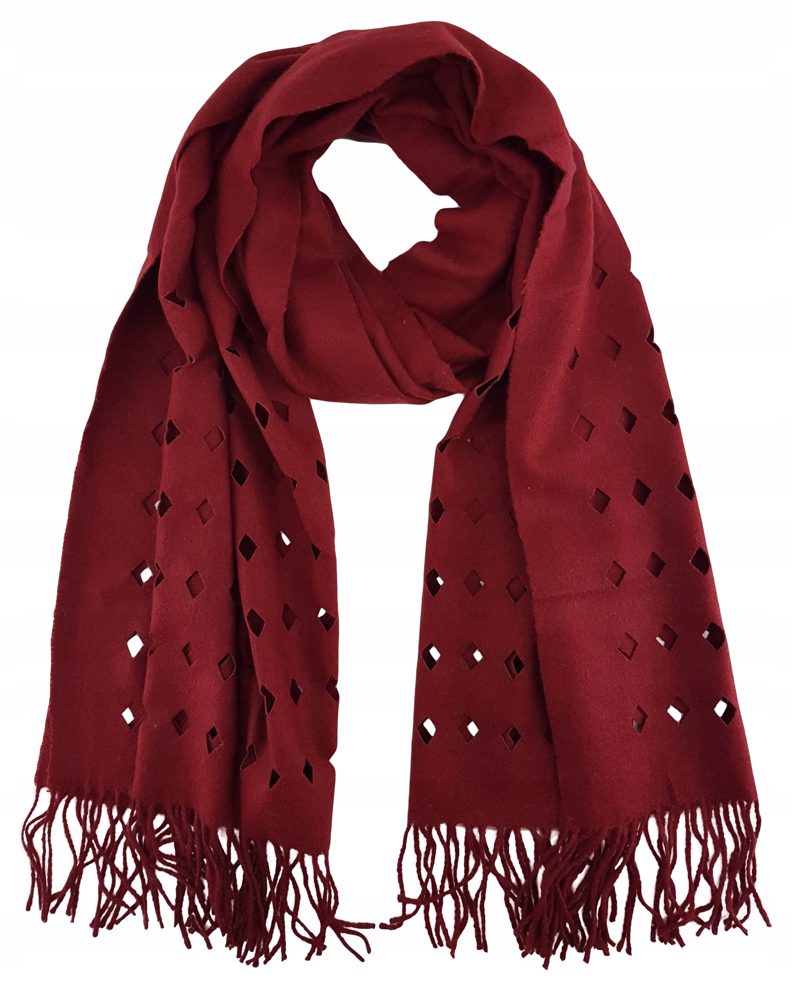 DUŻY SZAL AŻUROWY SZALIK KASZMIR KASZMIROWY JAKOŚĆ