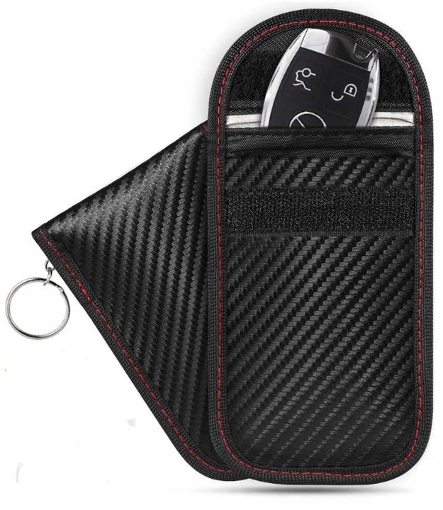 ETUI POKROWIEC BLOKADA KLUCZYK KEYLESS CARBON RFID