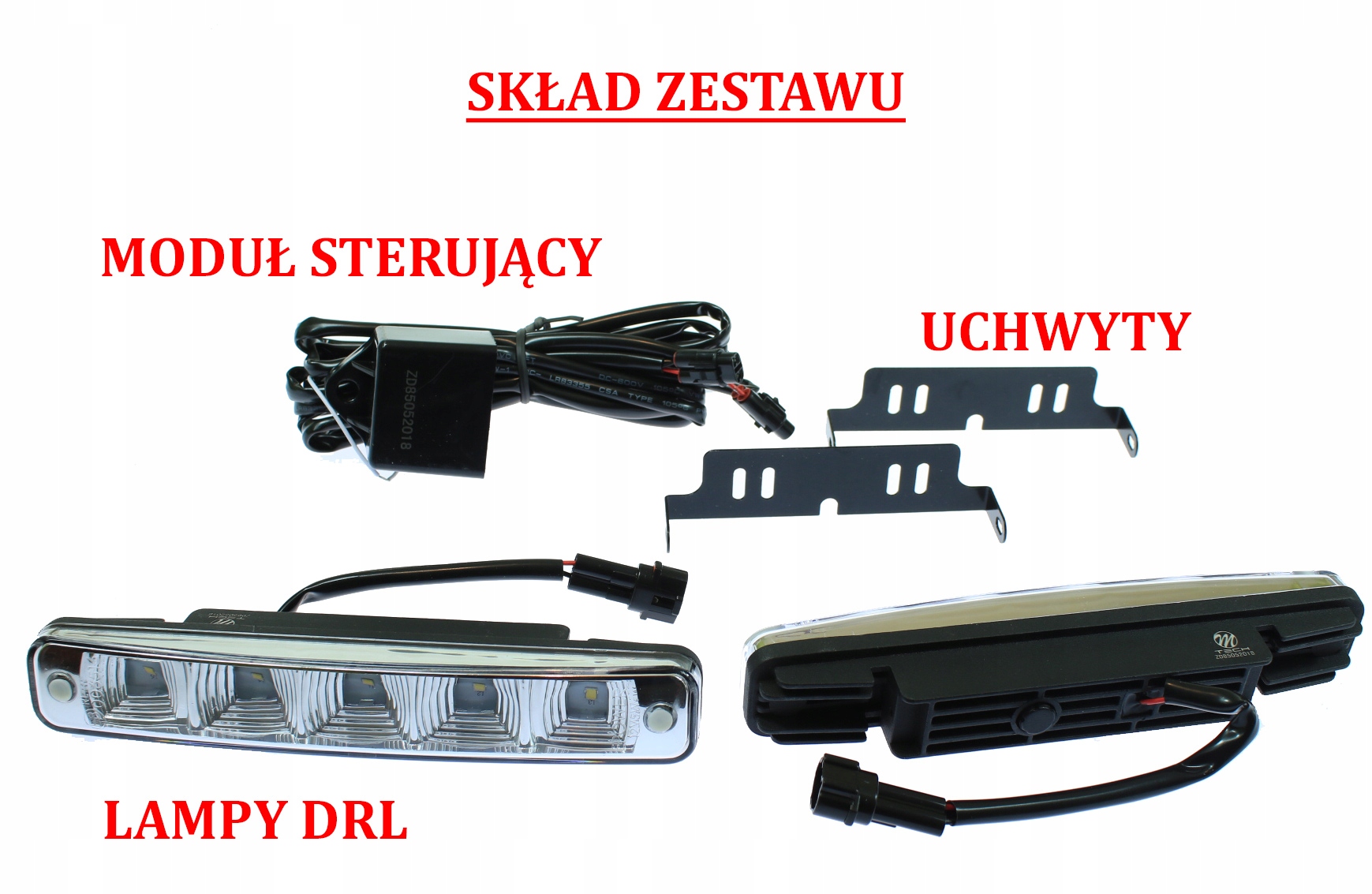 SWIATLA DZIENNE HP507 1000 lumen LED OSRAM GR Voltage 12 V