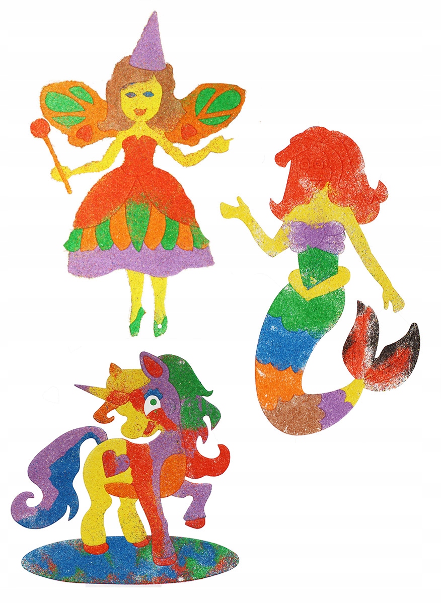 

Piaskowe Obrazki malowanki z piasku 3 obrazki nr 6