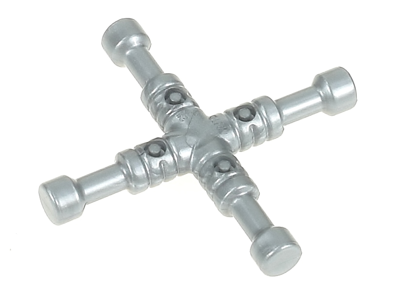 

Lego Klucz krzyżak do kół 11402d srebrny matowy