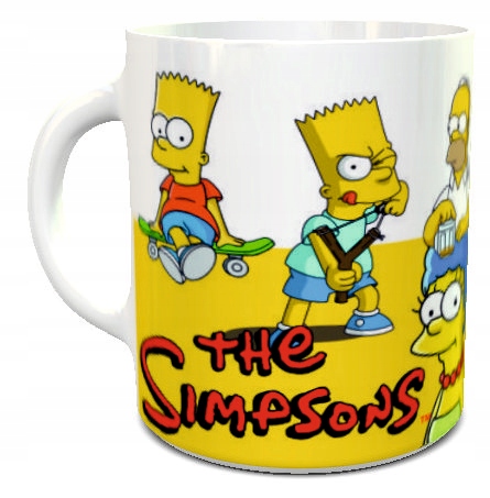 

Kubek prezent Simsonowie The Simpsons Bart Homer
