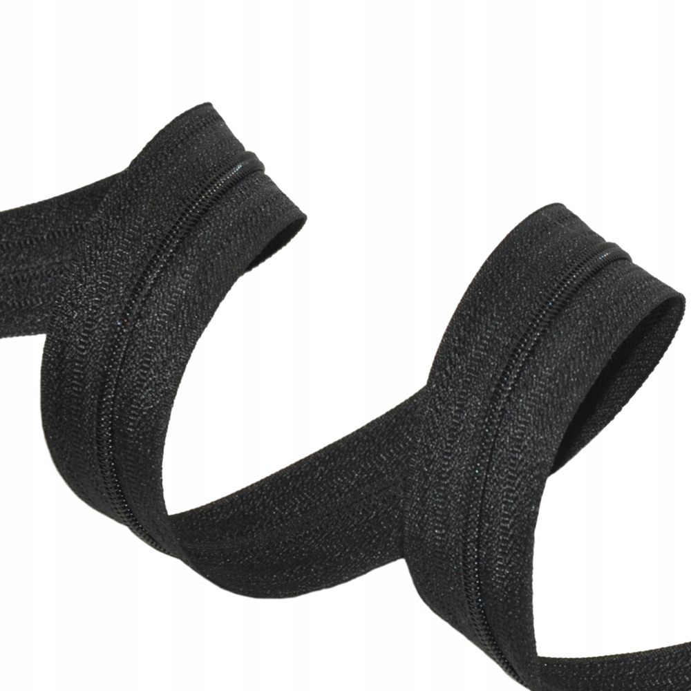 Zipová Páska Zesílený Zámek 3M /T3 Černá 100m