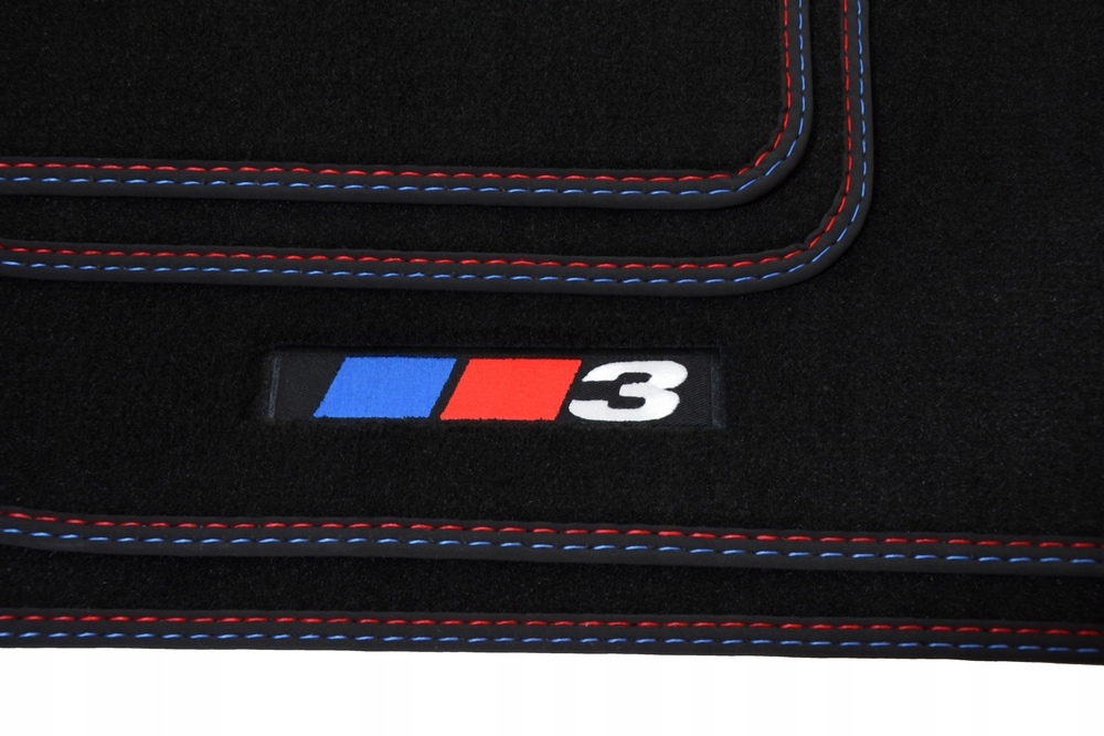 Bmw 3 F30 , F31 Dywaniki Podgumowane Welur Premium