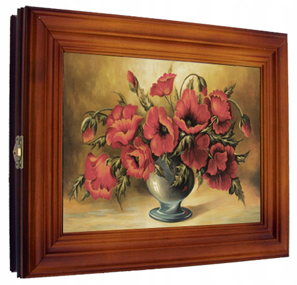 skrzynka na klucze brązowa