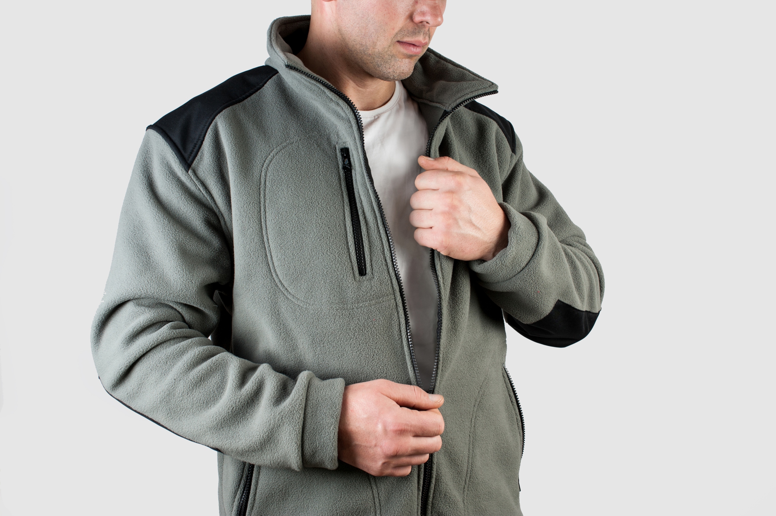 POLAR GRUBY BLUZA POLAROWA ROBOCZA CYNKOWA M Marka JHK