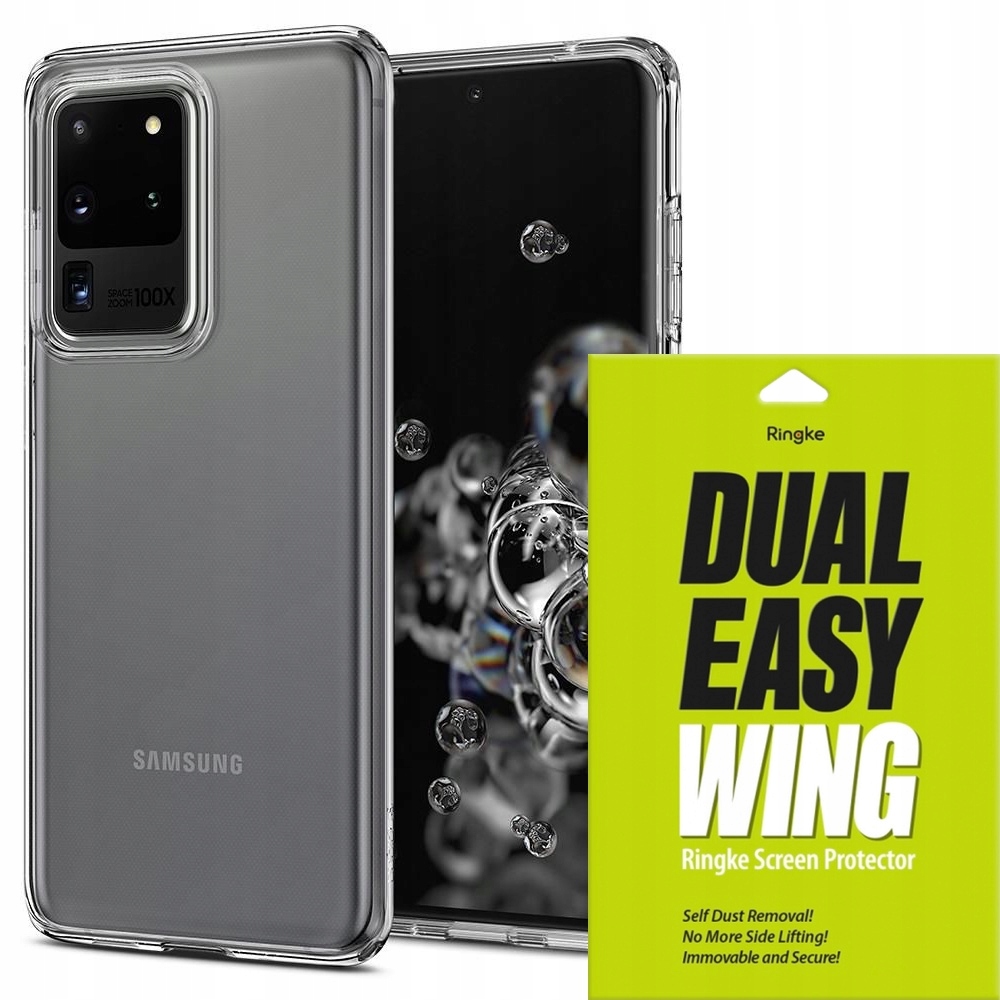 

Spigen Etui Do Galaxy S20 Ultra Liq CL+ Folia Wing