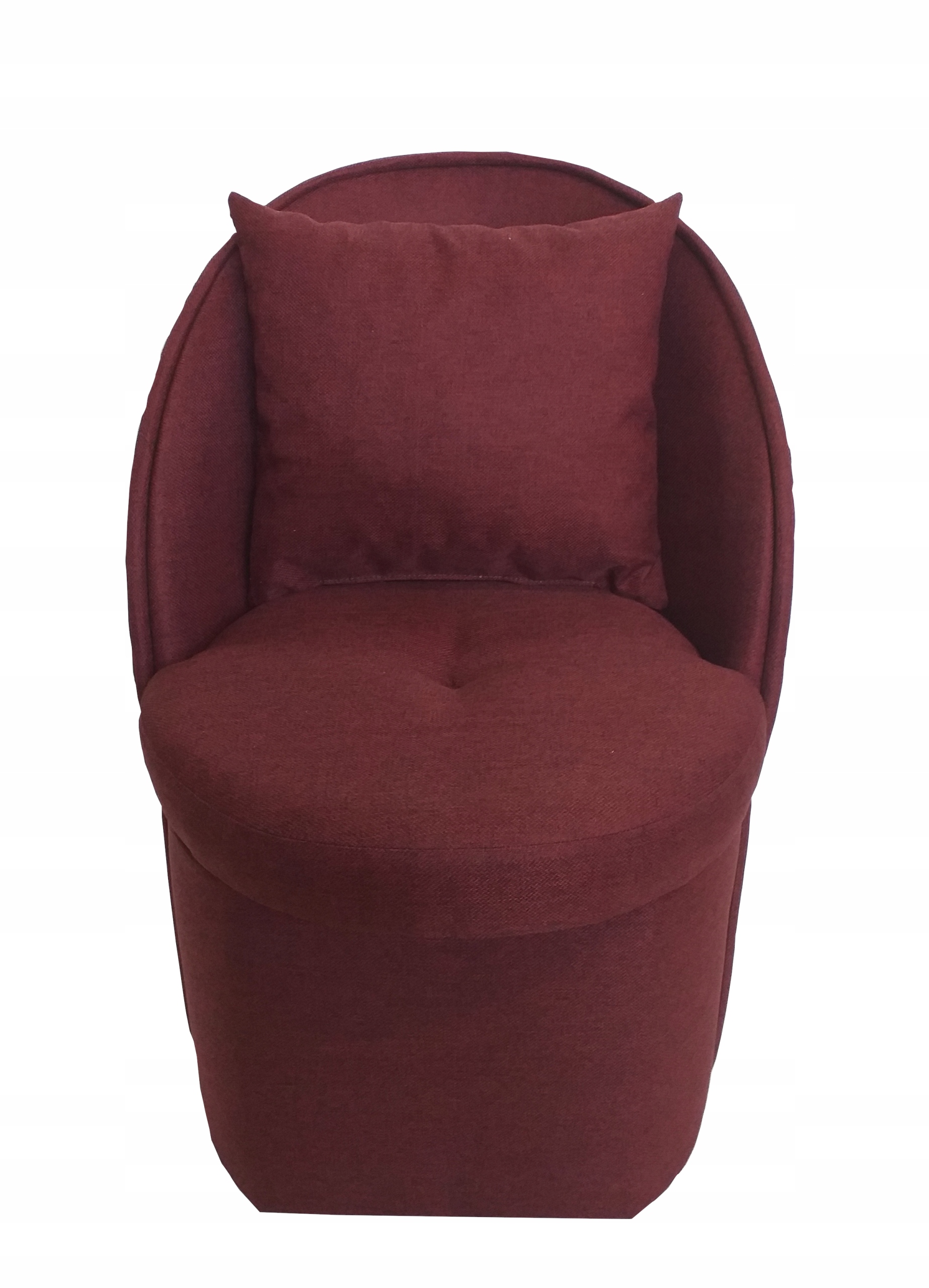 

fotelik fotel kubełek pufa z oparciem