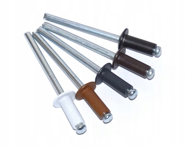 

Nity kolorowe malowane al/st 4.8x8 Ral 1000 szt