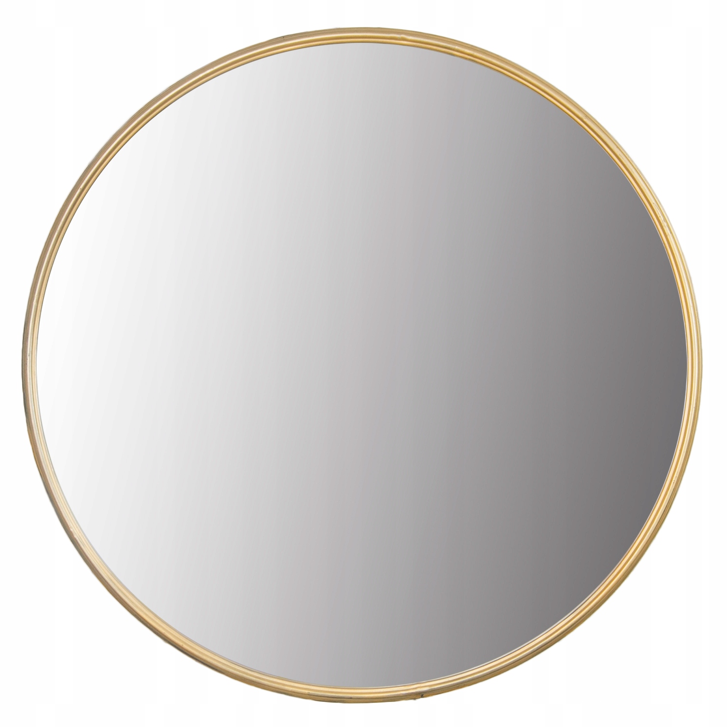 

Lustro okrągłe Metalowe śr. 40cm Złote retro