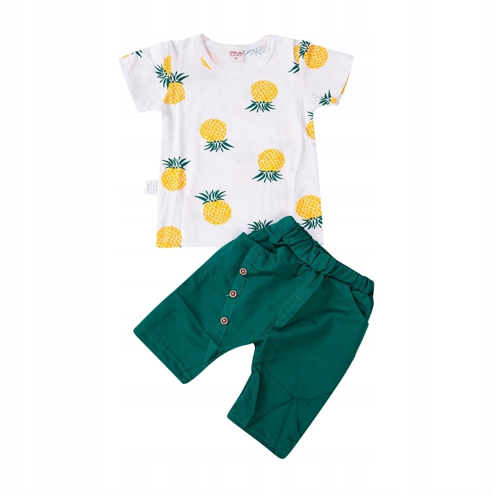 

Komplet krótkie spodenki baggy Ananasy t-shirt 104