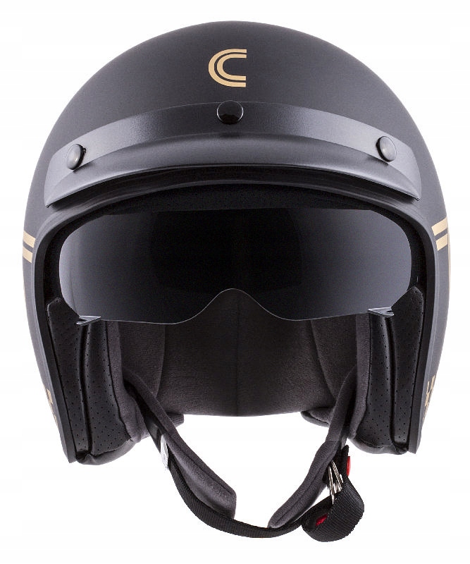 GOLD KASK MOTOCYKLOWY CASSIDA OKULAR I DASZEK XXL Typ Otwarte / Jet