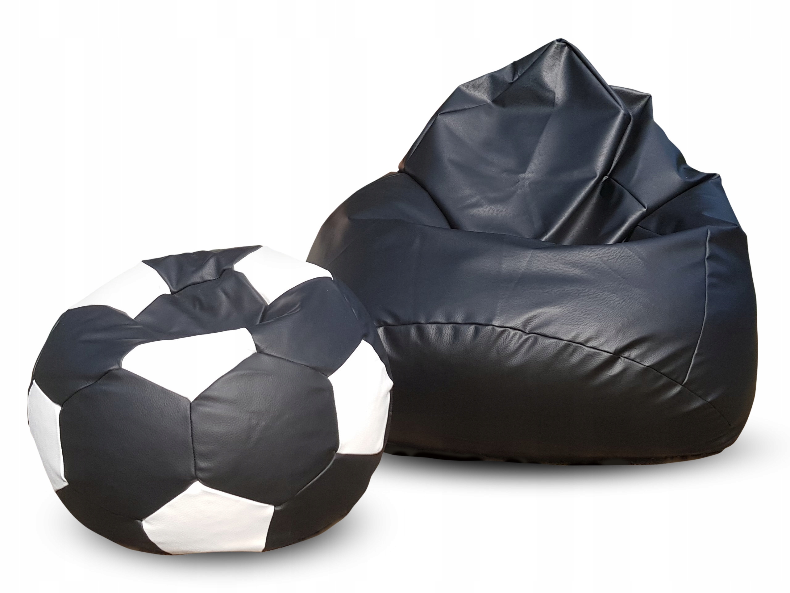 

Fotel Sako XXXL + Gratis pufy Worek XL Pufa XXL